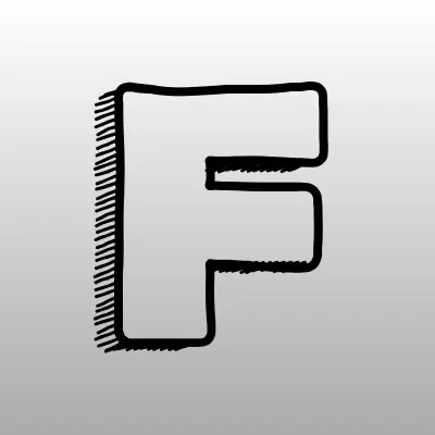 Фасоль, сеть продуктовых магазинов, лого-визитка